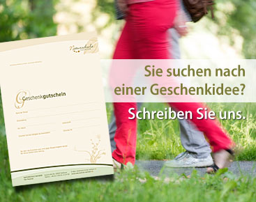 Geschenk-Gutschein Gesundheitswandern Naturschule Sachsen